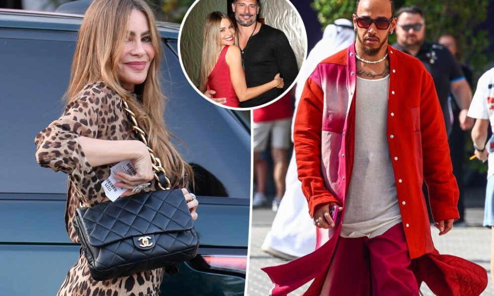 Sofía Vergara, 52, sparks romance rumors with Lewis Hamilton, 40, during NYC lunch date