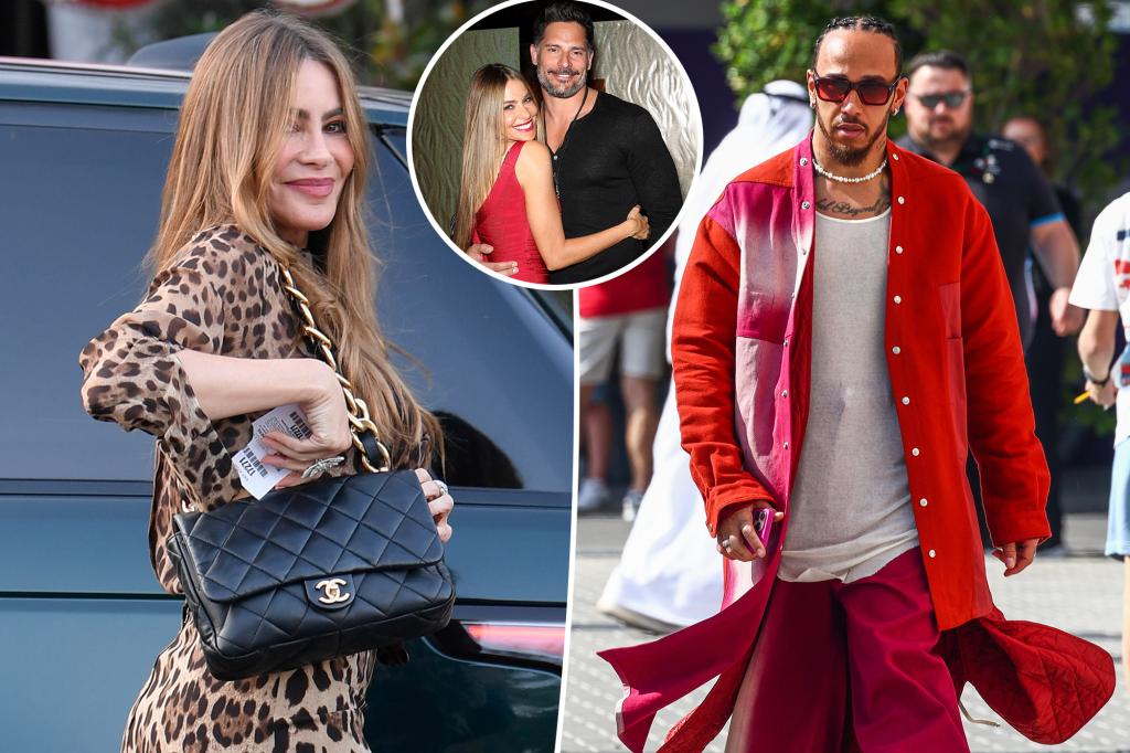 Sofía Vergara, 52, sparks romance rumors with Lewis Hamilton, 40, during NYC lunch date