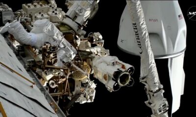 Sunita Williams steps out on spacewalk after seven months in orbit