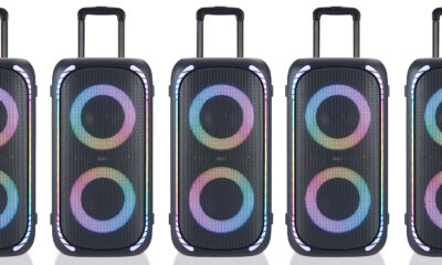 This party speaker is so big it needs wheels and a handle. Get it for just $119 right now.