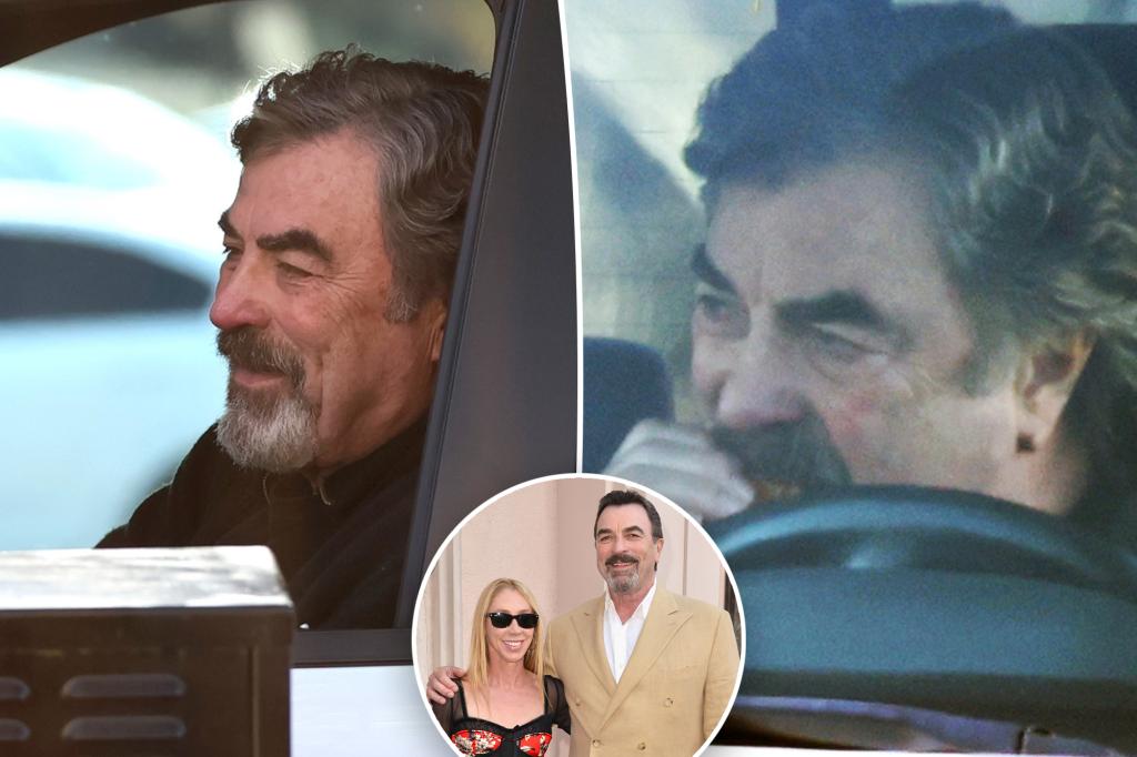 Tom Selleck celebrates his 80th birthday solo at McDonald's drive-thru before joining family for swanky dinner