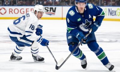 Canucks edge Leafs 2-1 on Boeser power-play goal