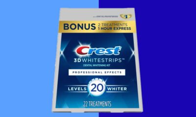 Crest 3D Whitestrips Professional Effects, 22-Pack is 35% off on Amazon