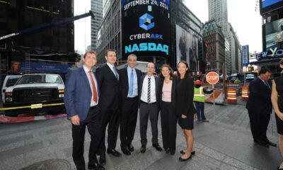 CyberArk on IPO day, 2014