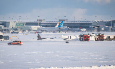 Delta Plane Crashes at Toronto Airport While Landing