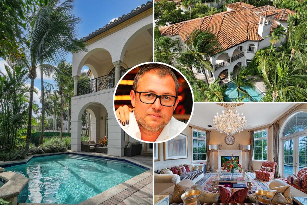 Dmitry Zelenov's Florida home sells for $14.82M to a trust