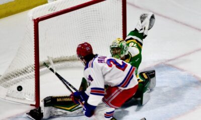 London Knights clinch a playoff spot with a 5-3 victory over the Kitchener Rangers - London