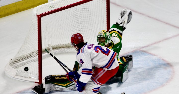 London Knights clinch a playoff spot with a 5-3 victory over the Kitchener Rangers - London