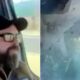 Pennsylvania driver Josh Keating survives near-fatal strike after flying ice shatters windshield: 'Had angels with me'