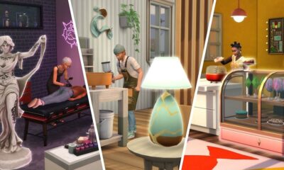 The Sims 4's Businesses & Hobbies expansion pack will let open your own business and tattoo your Sims