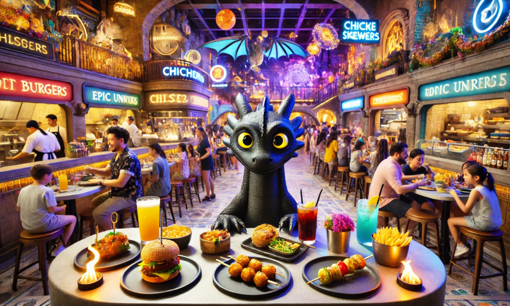 Universal Studios Unveils Food Line-up for Epic Universe Park