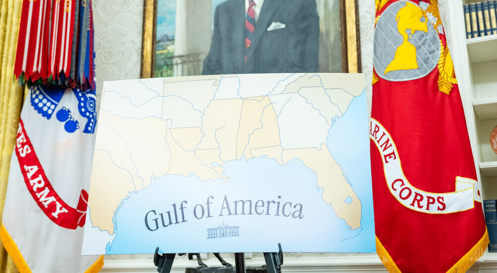 White House Bars Reporter From Event Over A.P.’s Use of ‘Gulf of Mexico’