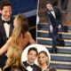 Adrien Brody spits out gum, tosses to Georgina Chapman at Oscars 2025