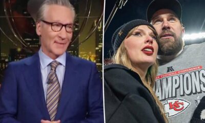 Bill Maher takes dig at Taylor Swift and Travis Kelce's relationship