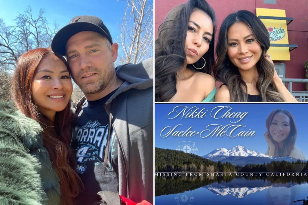 California missing mom Nikki Cheng Saelee-McCain abusive husband homicide victim: Shasta County Sheriff