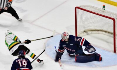 Cowan’s hat trick gives London Knights a 4-3 overtime victory over the Oshawa Generals - London