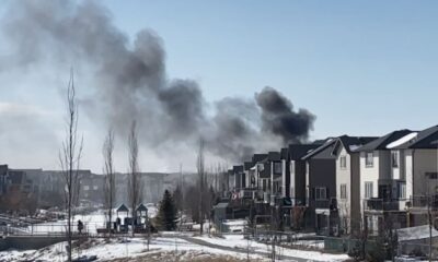 Firefighters respond to devastating house fire in southwest Airdrie