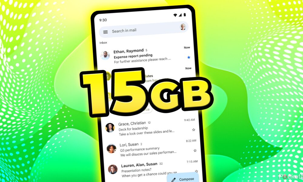 How to get 15GB of Gmail storage completely for free