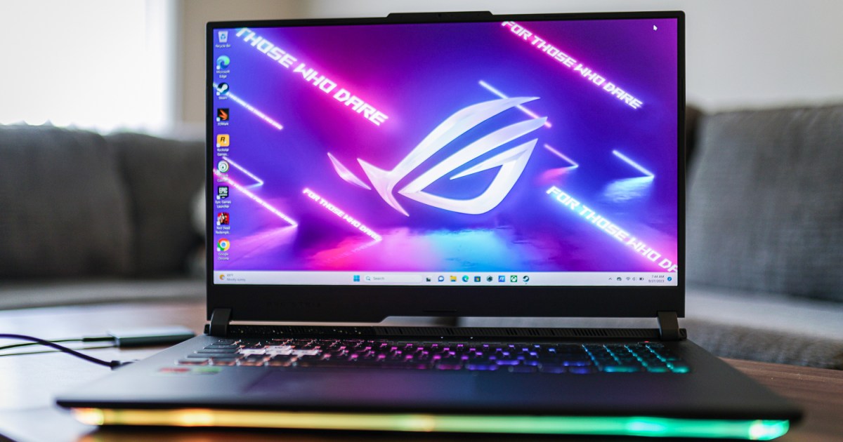 The Asus ROG Strix G17 gaming laptop with RTX 4070 is $550 off