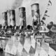 Photograph of HMS Tuberose aka RMS Mauretania enters New York harbour in full dazzle, carrying returning troops after the end of the Great War. Dated 1918. (Photo by: Photo12/Universal Images Group via Getty Images)