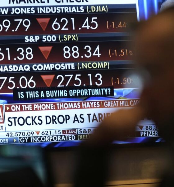 Wall Street’s losing streak deepens as Trump’s tariffs kick in