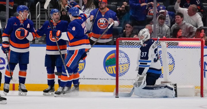 Winnipeg Jets drop third straight game, falling to the Islanders 3-2 - Winnipeg