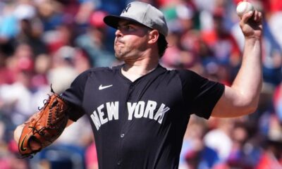 Yankees' Carlos Rodón closes out spring training in style