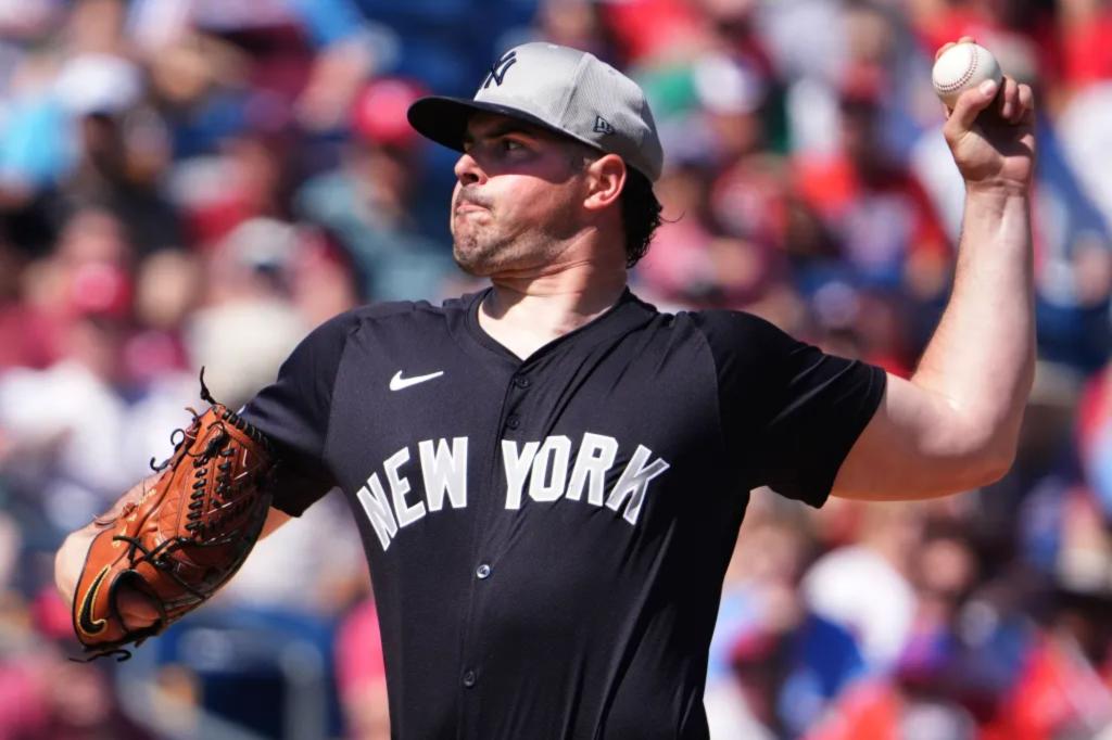 Yankees' Carlos Rodón closes out spring training in style