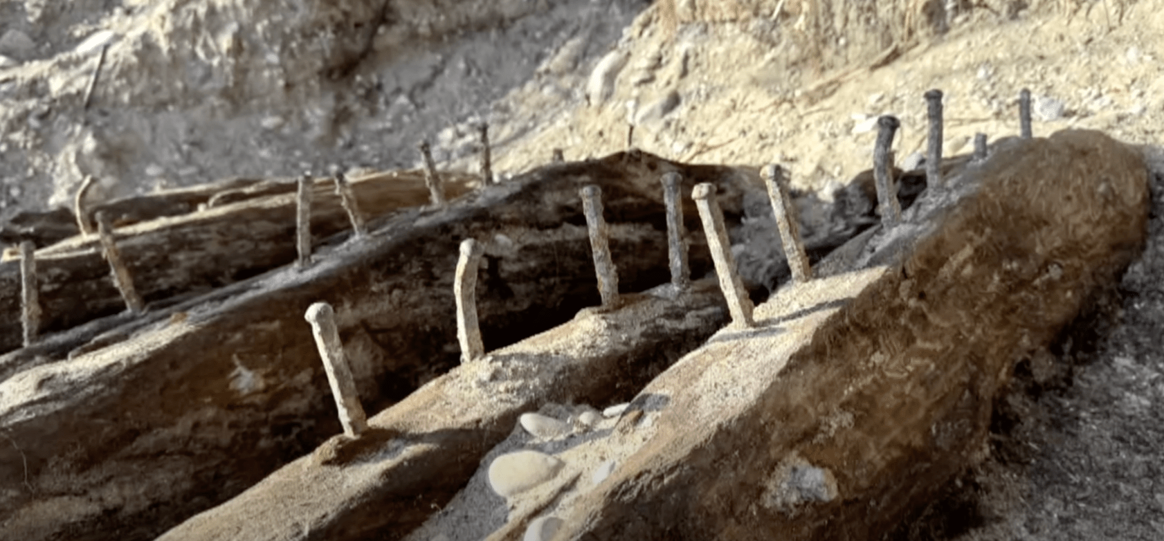 8-year-old kid with a metal detector stumbles upon a 19th century shipwreck