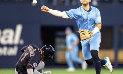 Arias sparks 3-run inning as Guardians beat Jays