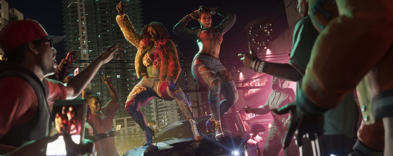 GTA 6 women dancing on car hood