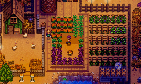 Eric Barone, the guy who can't stop updating Stardew Valley, says the words "I might eventually make a Stardew Valley 2"