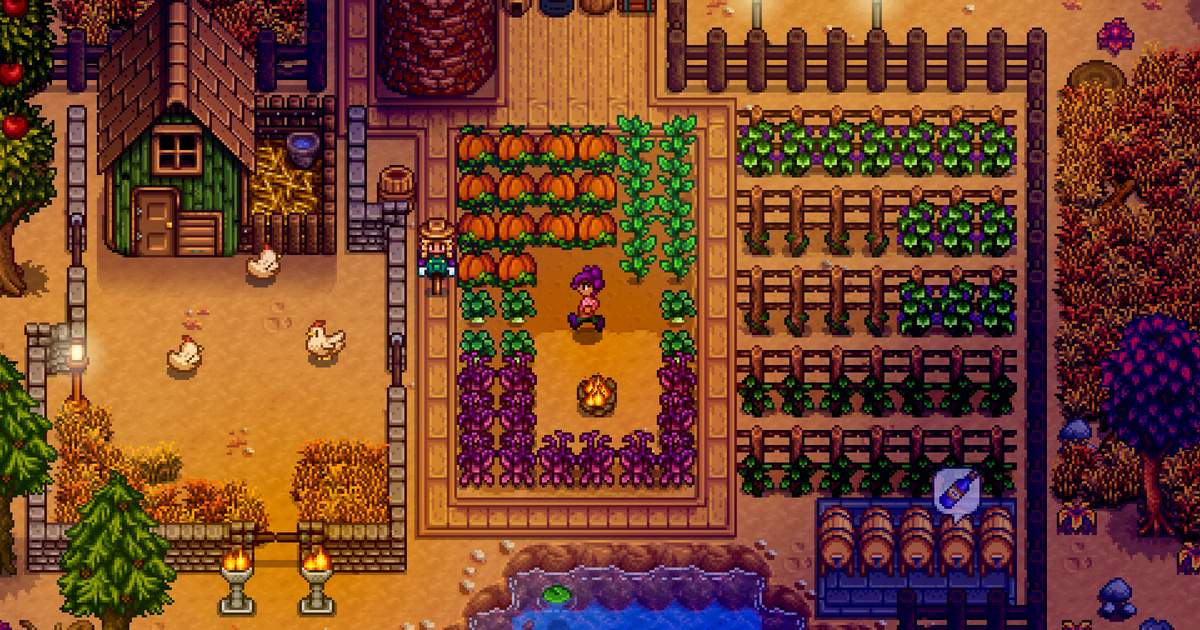 Eric Barone, the guy who can't stop updating Stardew Valley, says the words "I might eventually make a Stardew Valley 2"