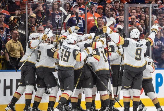 Golden Knights beat buzzer to stun Oilers 4-3, trim series deficit to 2-1 - Edmonton