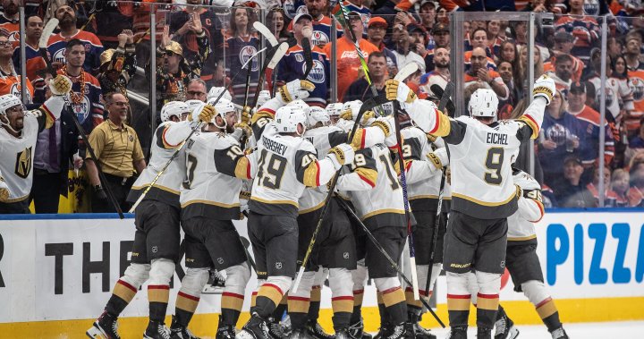 Golden Knights beat buzzer to stun Oilers 4-3, trim series deficit to 2-1 - Edmonton