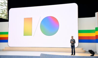 Google I/O stage presentation