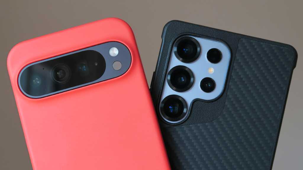 Google Pixel 9 Pro vs Samsung Galaxy S25 Ultra in Mous cases