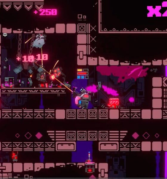 Haneda Girl is a furiously retro breach-and-clear murderbox starring one girl and her mecha