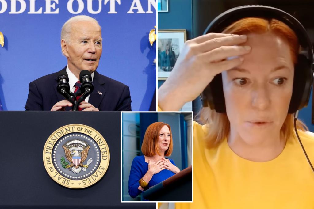 Jen Psaki insists she 'never saw' diminished Biden while working as press secretary