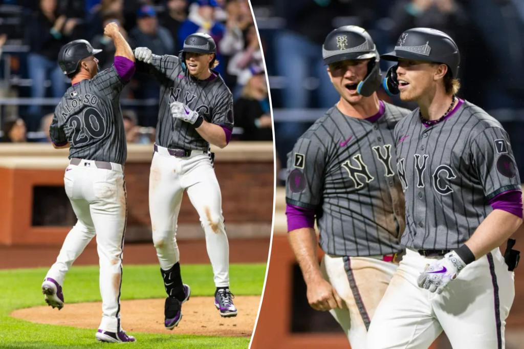 Mets' Brett Baty rips pair of homers amid likely brief surge