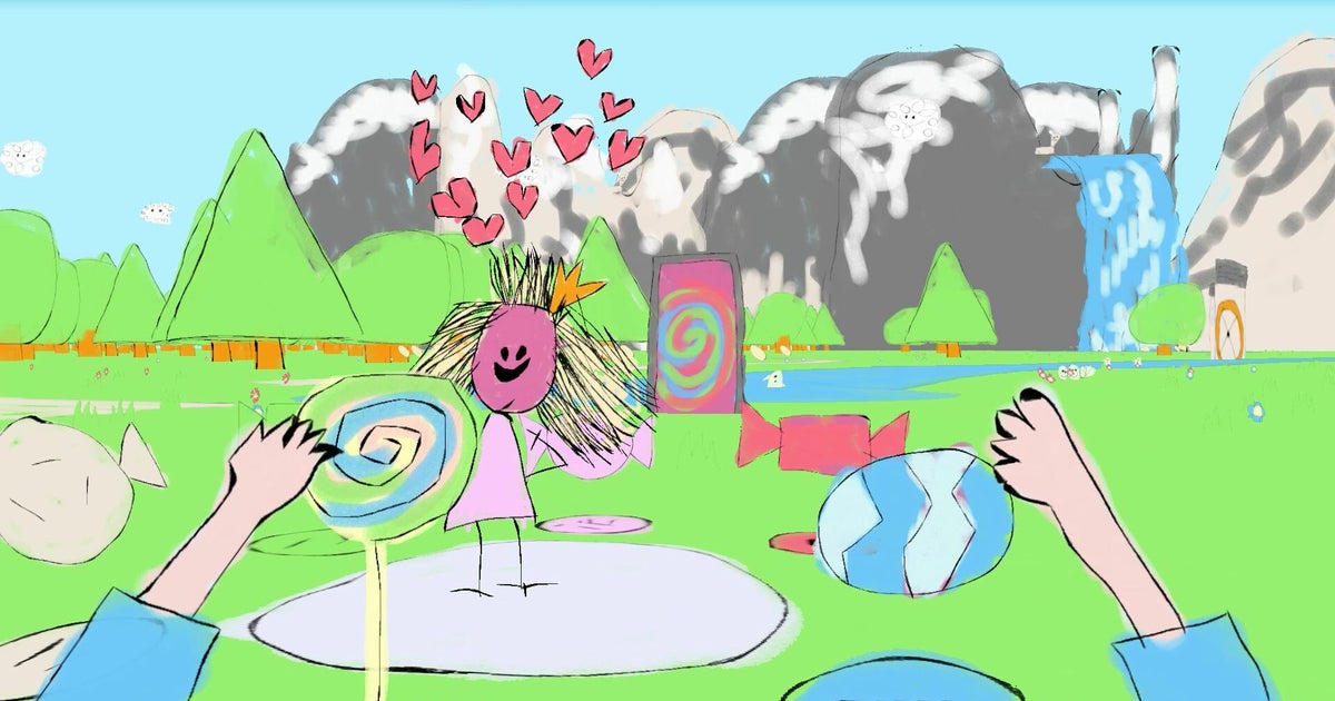 Odd Dorable is a quirky puzzle game where all of the art was made by the dev's four-year-old kid