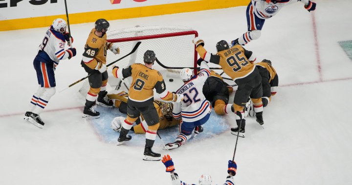 Oilers beat Golden Knights 1-0 in OT, in Game 5, to reach W.C. Final - Edmonton