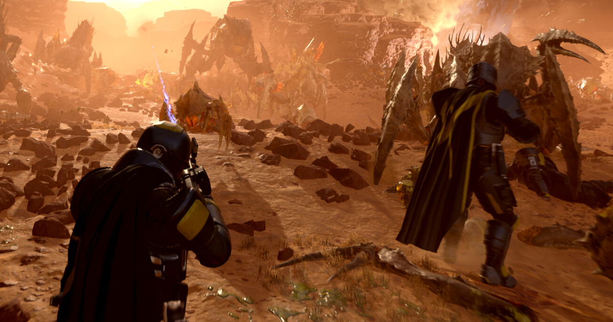 "PlayStation are great" says Arrowhead's CEO, but whatever the Helldivers 2 devs are making next, it's fully self-funded
