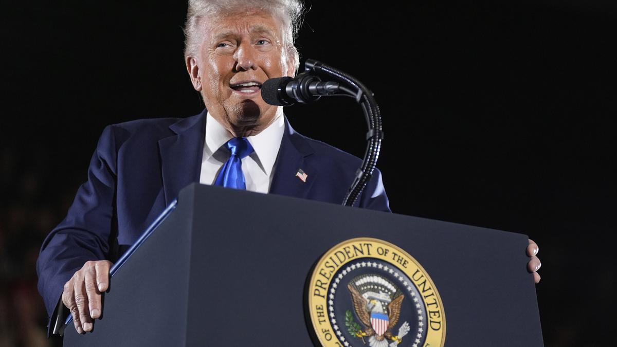 Right now, China occupies Bagram air base in Afghanistan: U.S. President Trump