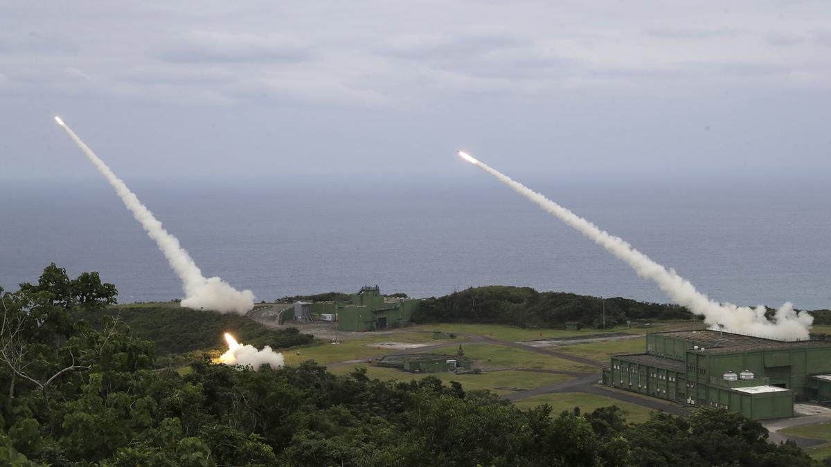 Taiwan holds first live-fire of U.S. high-tech rocket systems
