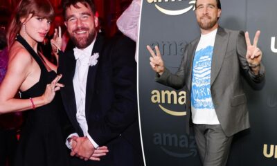 Travis Kelce's wedding cake T-shirt sparks Taylor Swift engagement speculation
