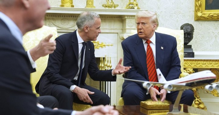 Trump told Carney he’s looking forward to attending G7 meeting in Alberta