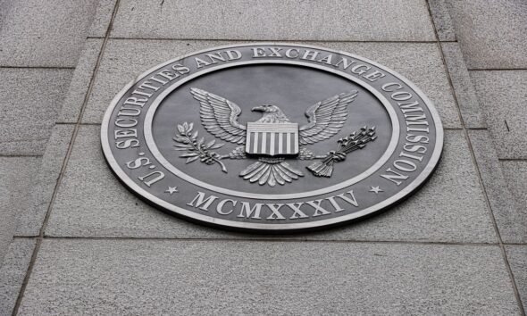 The US Securities and Exchange Commission (SEC) headquarters in Washington, DC.