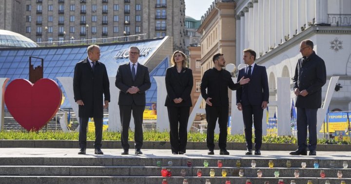 Ukraine and allies urge Putin to commit to a 30-day ceasefire or face new sanctions - National