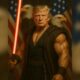 WH celebrates Star Wars Day with image of buff, lightsaber-wielding Trump